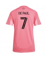 Inter Miami Rodrigo De Paul #7 Hjemmedrakt Dame 2025-26 Korte ermer